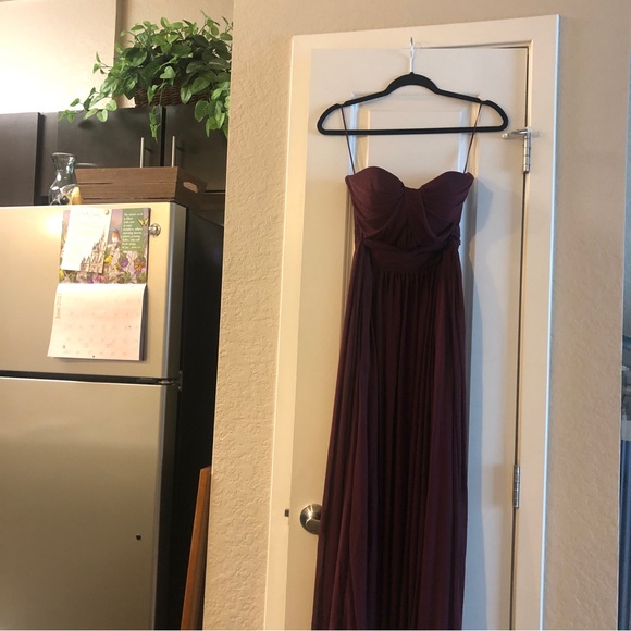 BIRDY GREY SHORTENED CHICKY CONVERTIBLE DRESS MESH CABERNET - Picture 5 of 16